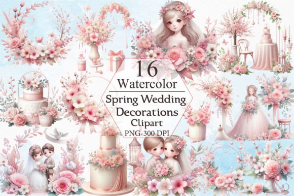 Download Spring Wedding Decorations Clipart - Wedding decorations Collection