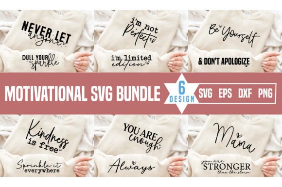 Download Motivational Sleeve Shirt SVG PNG Bundle - Premium Resources